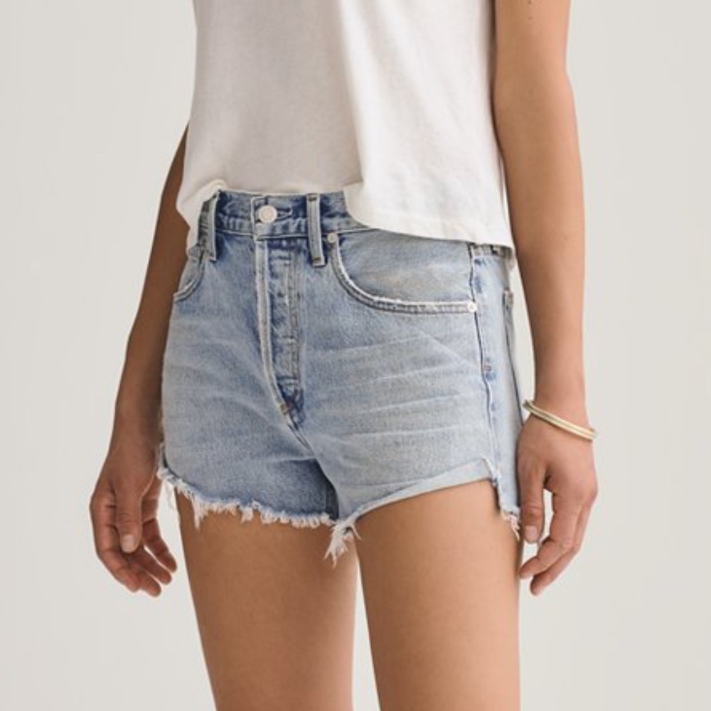 PARKER VINTAGE CUT OFF SHORT IN RIPTIDE